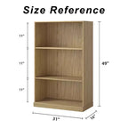 Libreria / Armadio contenitore effetto legno nero/marrone, 5 ripiani, Montaggio singolo