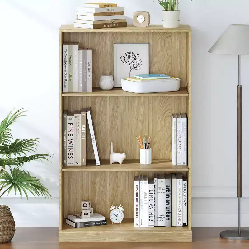 Libreria / Armadio contenitore effetto legno nero/marrone, 5 ripiani, Montaggio singolo