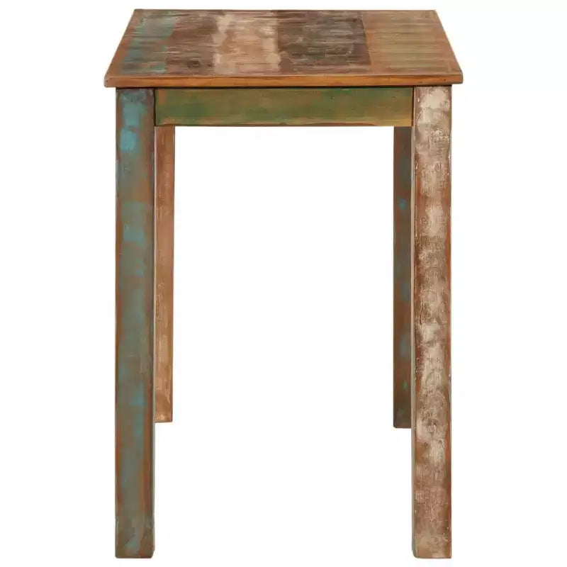Tavolo da pranzo rettangolare vintage multicolore per 2 persone