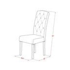 Set da pranzo rettangolare in bianco lino e azzurro, 5 pezzi, 4 posti