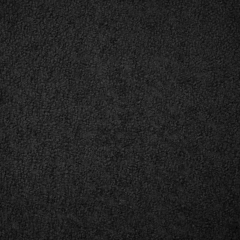 Poltrona rotonda girevole per 3 persone nei colori beige, nero, grigio e verde