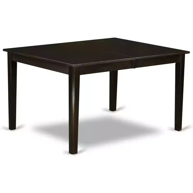 Set tavolo da pranzo rettangolare Cappuccino con prolunga, 9 pezzi, per un massimo di 8 persone