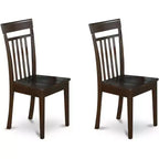 Set tavolo da pranzo rettangolare Cappuccino con prolunga, 9 pezzi, per un massimo di 8 persone