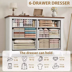 Cassettiera a 6 cassetti, 120 cm di larghezza, nera/grigia/noce/bianca, per 1 persona