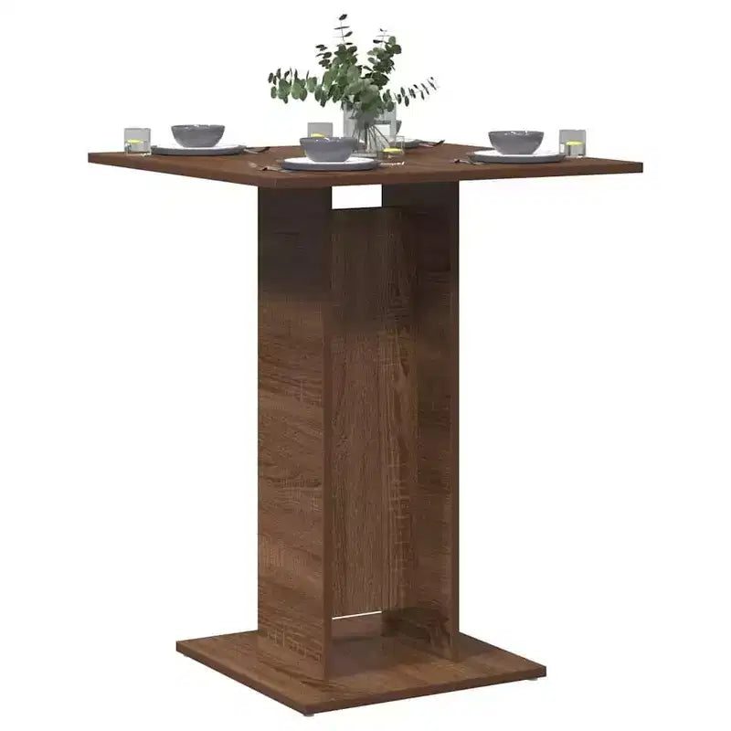 Tavolo da pranzo quadrato Bistro, multicolore, 4 posti