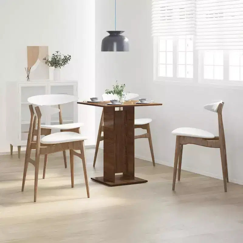 Tavolo da pranzo quadrato Bistro, multicolore, 4 posti