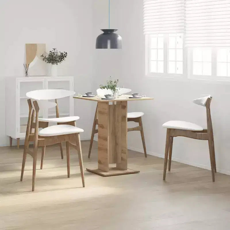Tavolo da pranzo quadrato Bistro, multicolore, 4 posti