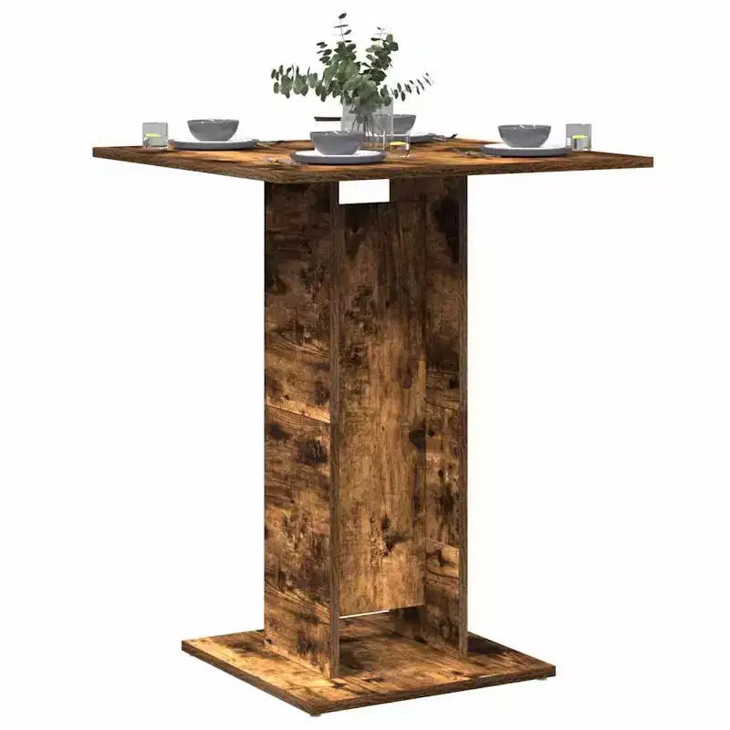 Tavolo da pranzo quadrato Bistro, multicolore, 4 posti