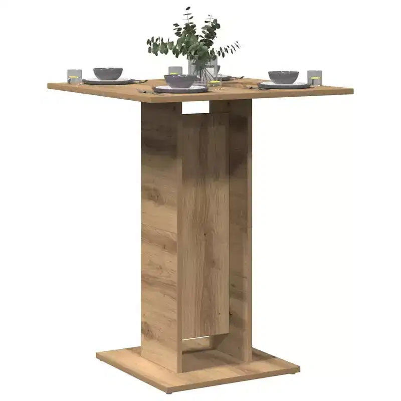 Tavolo da pranzo quadrato Bistro, multicolore, 4 posti