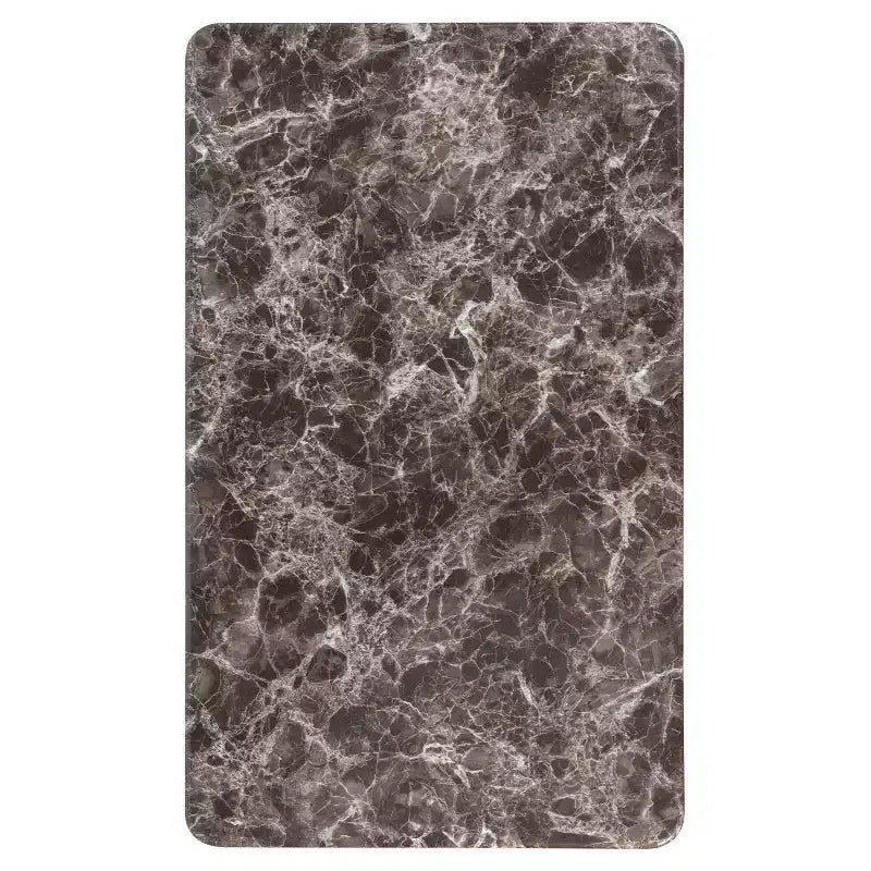 Flash Furniture Piano del Tavolo Rettangolare in Laminato Effetto Marmo Grigio 24 x 42