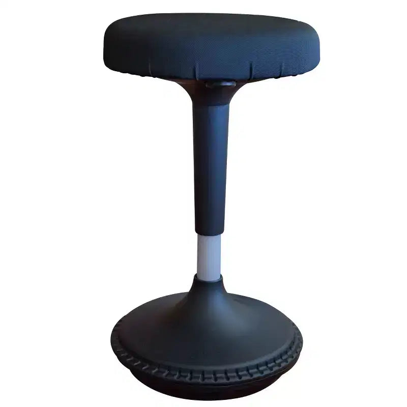 Sgabello ergonomico da scrivania oscillante nero/rosso/blu, altezza regolabile, 1 persona