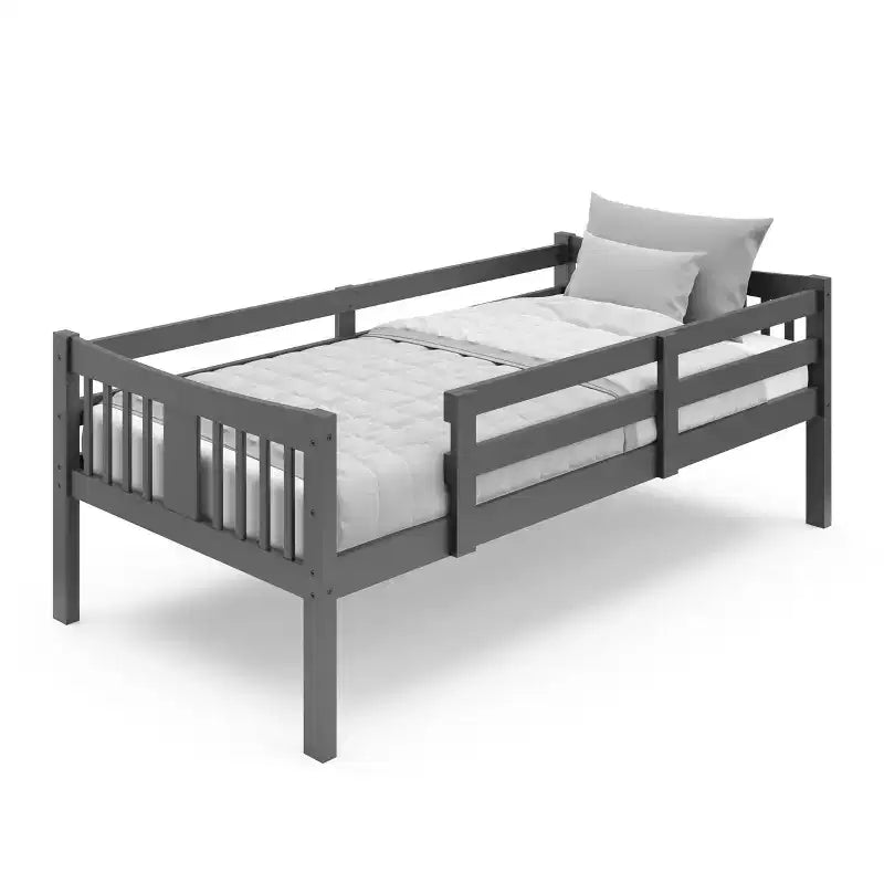 Letto a castello singolo/singolo bianco/grigio/blu navy, convertibile, per 2 persone