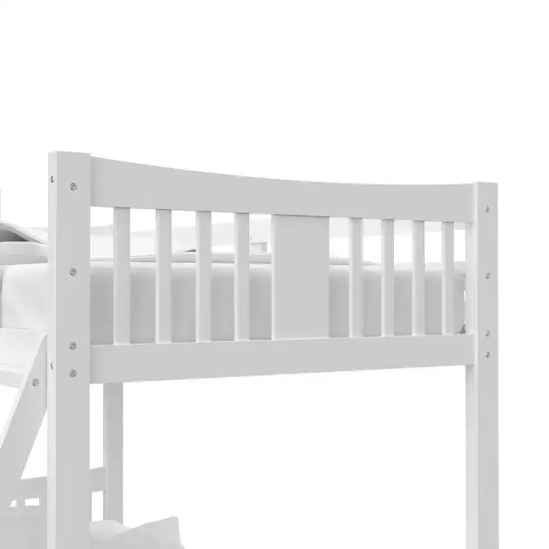 Letto a castello singolo/singolo bianco/grigio/blu navy, convertibile, per 2 persone